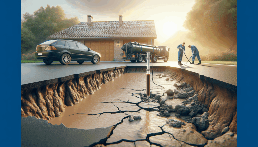 Read more about the article Mud Jacking: Save Your Sinking Driveway