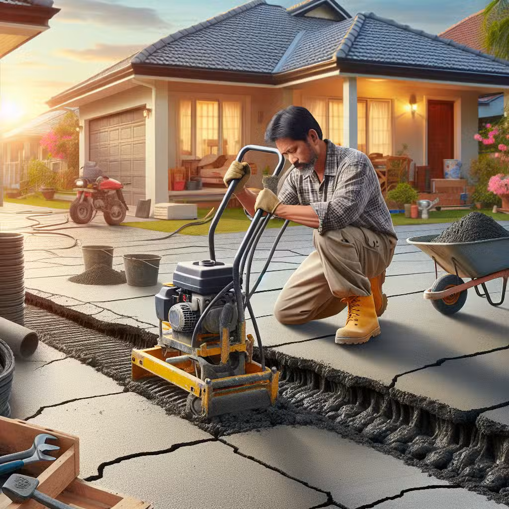 You are currently viewing How to Lift Your Driveway Concrete Efficiently