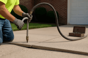 Read more about the article Save Money with Driveway Concrete Lifting