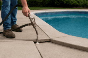 Read more about the article Effective Concrete Lifting for Pool Decks