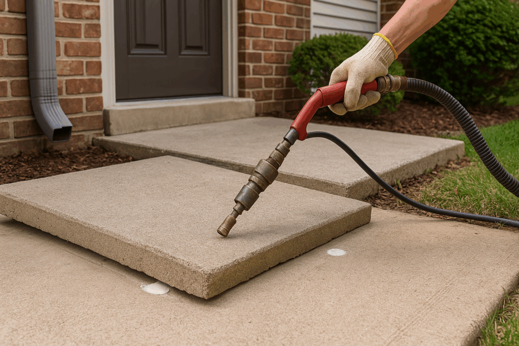 Read more about the article Elevate Your Entry: Concrete Lifting Basics